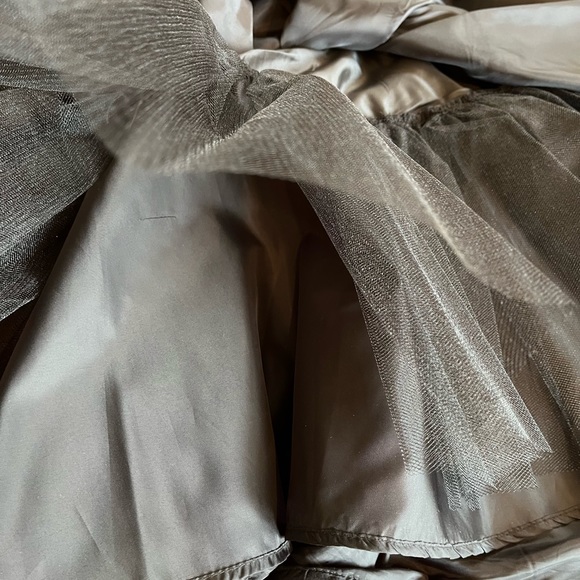 Beautiful, special event dress. Strapless Betsy &Adam corseted/floral skirt, 4 - Picture 6 of 10